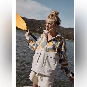 Free People Movement Day Break Half Zip Pullover Jacket Size XS